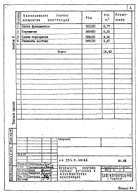 Альбом 3  Ведомости потребности в материалах   