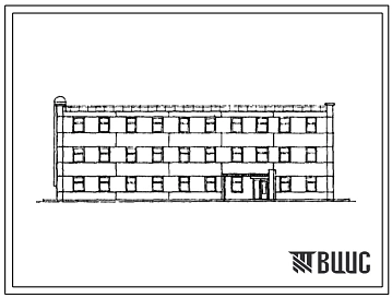 Типовой проект 501-301см Здание пункта технического обслуживания вагонов в парках отправления с обработкой от 54 до 72 поездов в сутки с помещениями Б2 (для условий района строительств БАМа). Для районов с вечномерзлыми грунтами сейсмичностью 9 баллов.