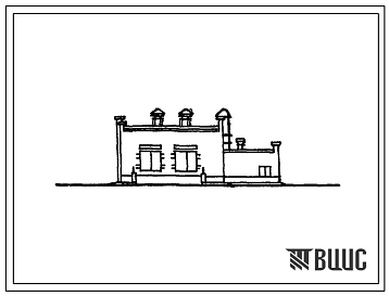 Типовой проект 802-118 Кормоприготовительный цех для свинооткормочной фермы на 2000 голов.