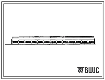 Типовой проект 806-2-8 Здание для молодняка нутрий на 496 клеток