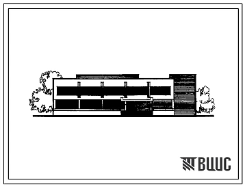 Типовой проект 264-12-224 Сельский клуб со зрительным залом на 400 мест