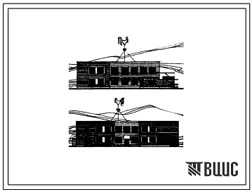 Типовой проект 214-2-145 Детские ясли-сад на 140 мест универсального назначения. Для строительства в IВ климатическом подрайоне, II и III климатических районах.