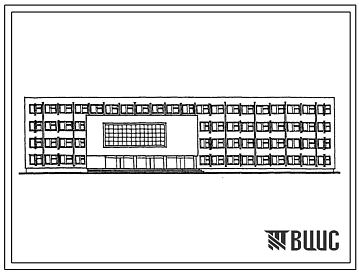 Типовой проект 232-1-149с.86 Учебный корпус профтехучилища на 720 учащихся. Вариант в конструкциях серии 1.020.1-2с