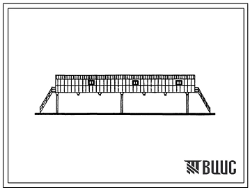 Типовой проект 812-9-2 Транспортерная галерея. Завод по обработке и хранению семенного зерна производительностью 2500 т в сезон (для увлажненной зоны)