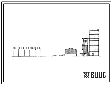 Типовой проект 801-408 Кормоприготовительный цех для площадки по откорму молодняка крупного рогатого скота на 5 000 скотомест.