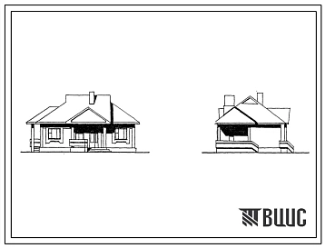 Типовой проект 185-000-233с.83 1-этажный 1-квартирный 4-комнатный жилой дом (со стенами из блоков пильного известняка для государственного строительства). Для строительства в 3Б климатическом подрайоне Молдавской ССР сейсмичностью 7 баллов.