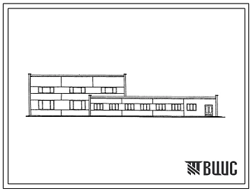 Типовой проект 501-268 Экспуатационно-ремонтный пункт околотка пути (стены панельные).
