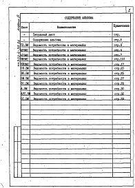 Альбом 9 Ведомости потребности в материалах