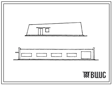 Типовой проект 810-42 Хранилище посадочного материала цветочных культур емкостью 0,25 млн. штук.