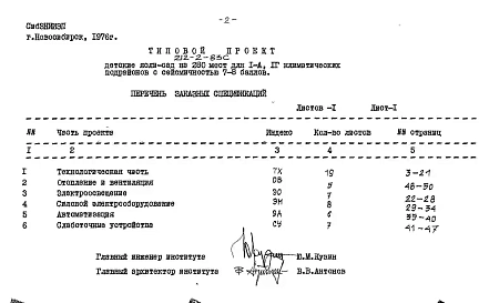 Альбом 6 Заказные спецификации