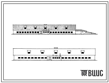 Типовой проект 8-02-429/65 Коровник на 200 голов