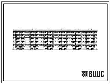 Типовой проект 113-126-58/1 5-этажный 6-секционный 90-квартирный жилой дом