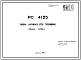 Шифр РС 4125 Панели наружных стен трехслойные. Рабочие чертежи. Разработка 1980 года