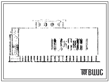 Типовой проект 184-40-53 Одноэтажный дом с четырехкомнатной квартирой типа 4Б (левый). Для строительства в 4А и 4Г климатических подрайонах ККАССР