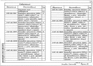 Выпуск 1 Чертежи монтажные
