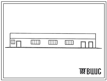 Типовой проект 801-3-82.13.87 Родильная на 28 коров. Для зоны Северного Казахстана