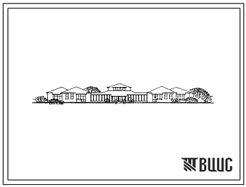 Типовой проект 214-1-300с.84 Детские ясли-сад на 90 мест с сезонным расширением до 180 мест. Для строительства в 3Б,4Б,4В климатических подрайонах сейсмичностью 7 и 8 баллов.
