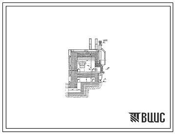 Проект 37614 Печь нагревательная камерная размеры пода 2,1х1,6 м на газе и мазуте с отводом дыма в боров