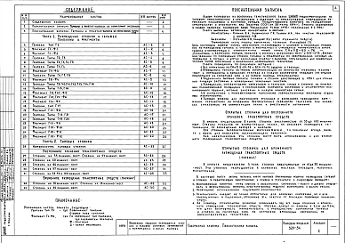 Альбом 1 Рабочие чертежи     