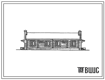 Типовой проект 181-000-257с.84 1-этажный 2-квартирный жилой дом с 3-комнатными квартирами. Для строительства в 4А и 4Г климатических подрайонах Узбекской ССР сейсмичностью 8 баллов.