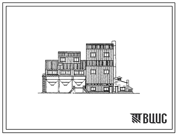 Типовой проект 812-31 Зерноочистительно-сушильный комплекс КЗС-40Ш с сушилкой СЗШ-16 производительностью 40 т/ч