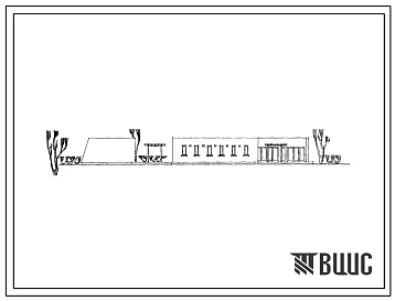 Типовой проект 244-5-34с Павильон культмассового назначения (без эстрады) на 400 мест пионерского лагеря-базы отдыха на 720/640 мест. Для строительства в IVБ и IVВ климатических подрайонах, сейсмичностью 7 и 8 баллов.