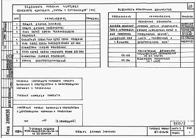 Альбом 2 Части 1,2,3,4,5,6 Архитектурно-строительные чертежи, отопление и вентиляция, водоснабжение и канализация, газоснабжение, электрооборудование, устройства связи выше отм.0.000