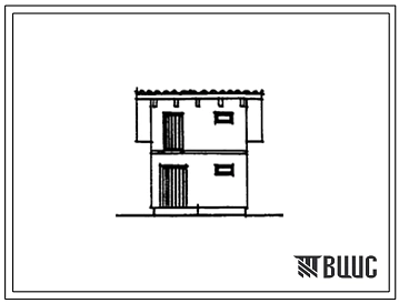Типовой проект 194-16-36/1 Хозяйственные постройки для содержания скота и птицы. Тип 3 – с минимальным набором помещений. Для строительства в 1В климатическом подрайоне и 2 климатическом районе