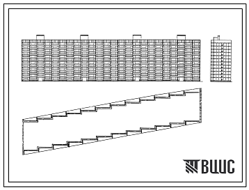 Типовой проект II-68-04/12М1 12-этажный 4-секционный 360-квартирный жилой дом со стенами из керамзитобетонных изделий (Пила)