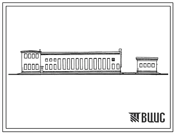 Типовой проект 816-35 Центральная ремонтная мастерская технического обслуживания парка на 200 тракторов и другой сельскохозяйственной техники.