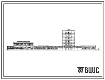 Типовой проект 252-1-89 Главный корпус городской многопрофильной больницы на 600 коек с поликлиникой на 960 посещений в смену. Для строительства в IВ климатическом подрайоне, II и III климатических районах.