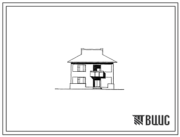 Типовой проект 145-000-234с.83 1-квартирный 5-комнатный жилой дом с квартирой в двух уровнях (со стенами из блоков пильного известняка для государственного строительства). Для строительства в 3Б климатическом подрайоне Молдавской ССР сейсмичностью 7 балло