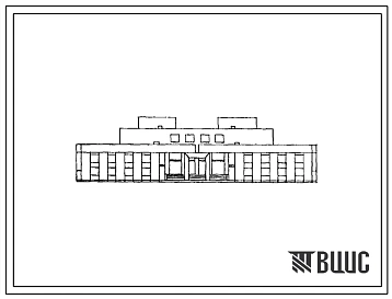 Типовой проект 264-20-99.88 Здание советских и партийных организаций городского района (стены кирпичные).