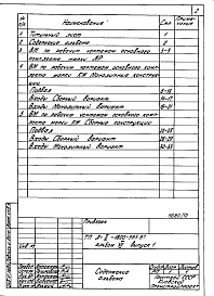 Альбом 7 Ведомости потребности 