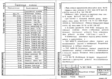 Альбом 2 Строительные изделия из типового проекта 705-1-199.86