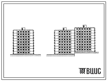 Типовой проект 1КГ-480-46  Односекционный дом на 36 квартир. Для строительства на участках с неравномерно сжимаемыми грунтами.