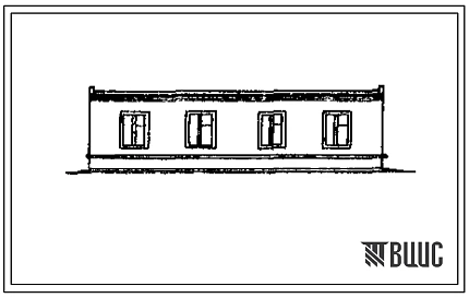 Типовой проект 807-10-138.90 Лаборатория агрохимического контроля на 1500 проб в год. Размеры здания - 12x3,5 м. Расчетная температура: -30°С. Стены – кирпичные. Покрытие - железобетонные плиты