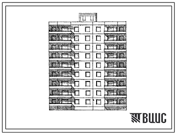 Типовой проект 90-05 9-этажная 36-квартирная рядовая блок-секция 1.2.3.3
