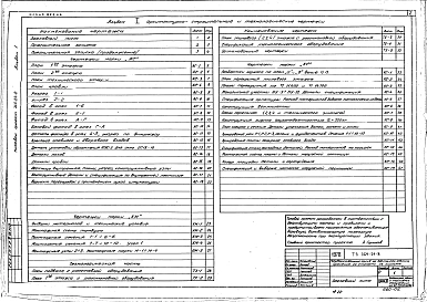 Альбом 1 Архитектурно-строительные и технологические чертежи