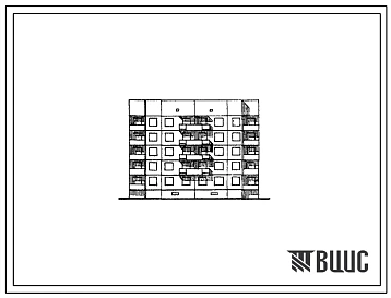 Типовой проект 108-038/1 Блок-секция пятиэтажная рядовая со сквозным проходом и деформационным швом на 20 квартир (двухкомнатных 2Б-10, трехкомнатных 3Б-10) . Для строительства в 1В, 2Б, 2В, 2Г, 3А климатических подрайонах.
