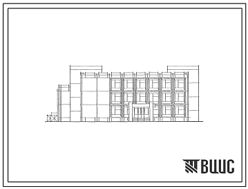Типовой проект 221-1-135-389с Неполная средняя школа на 8 классов (192 учащихся). Сейсмичность 7, 8, 9 баллов. Здание одно-, трехэтажное в конструкции серии 135. Стены из однослойных легкобетонных панелей.