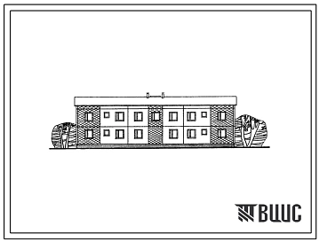 Типовой проект 222-02с Двухэтажная четырехквартирная блок-секция с пятикомнатными квартирами.