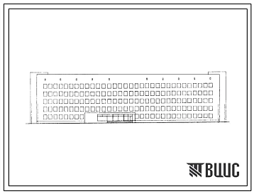 Типовой проект 254-1-14 Терапевтический корпус  на 240 мест для расширения существующих больниц. Для строительства во 2 и 3 строительно-климатических зонах.