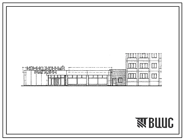 Типовой проект 272-12-84с.87 КОМИССИОННЫЙ  МАГАЗИН ТОРГОВОЙ  ПЛОЩАДЬЮ 400 КВ.М.