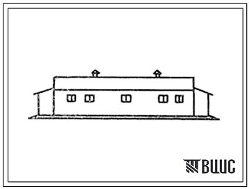 Типовой проект 804-2-25с.85 Конюшня на 20 рабочих лошадей (стены кирпичные).
