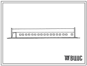 Типовой проект 802-2-24.86 Свинарник для воспроизводства на 330 мест. Стены кирпичные (для подсобных хозяйств)