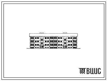 Типовой проект 113-23-80.85 Трехэтажный двухсекционный жилой дом на 12 квартир