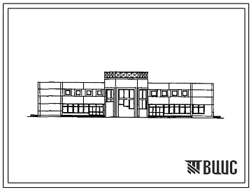 Типовой проект 272-12-88.87 Магазин «Детский мир» торговой площадью 2500 м2 с вариантом «Товары для  молодёжи». Здание двухэтажное. Каркас по серии 1.020-1/83.Стены из легкобетонных панелей по серии 1.030.1-1.