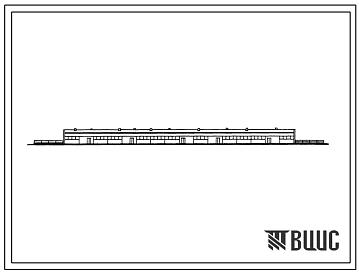 Типовой проект 801-4-74с.84 Здание для содержания 470 телок в возрасте от 10 до 14 месяцев. Для строительства в климатических подрайонах сейсмичностью 7 и 8 баллов.