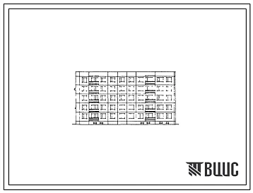 Типовой проект 83-06 5-этажная 25-квартирная торцевая блок-секция (однокомнатных 1Б-7, двухкомнатных 2Б-13, трехкомнатных 5Б-5) для строительства во 2 и 3 климатических районах.